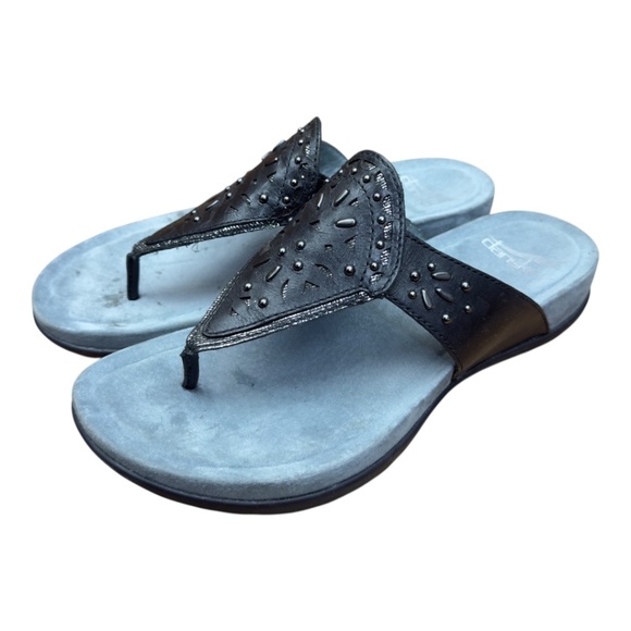 Dansko Shoes - Dansko size 5.5-6 Black and Gray Studded Sandals
